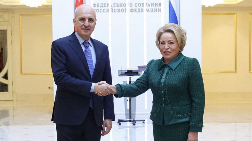 TBMM Başkanı Kurtulmuş ve Matviyenko görüştü: Umarım Türkiye'nin BRICS üyeliği de kısa zamanda gerçekleşir