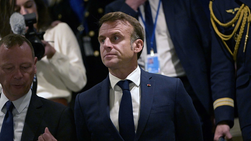 Fransa Cumhurbaşkanı Macron: Teröre karşı Türkiye ve Türk halkıyla dayanışma içindeyiz