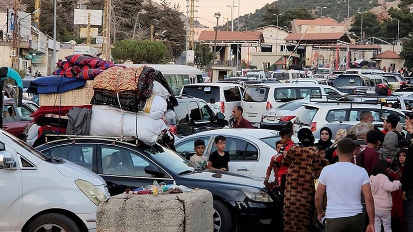 Lübnan'dan kaçan binlerce kişi Suriye'ye gidiyor