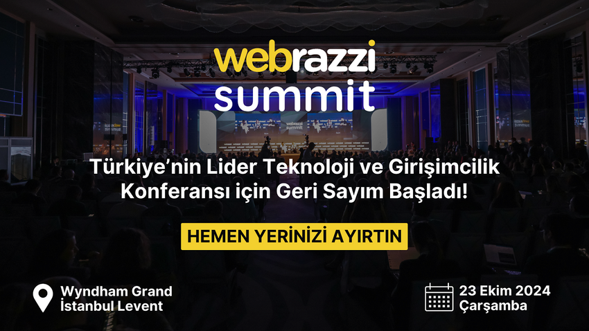 Teknoloji ve girişimcilik ekosistemi 23 Ekim’de Webrazzi Summit 2024’te buluşuyor