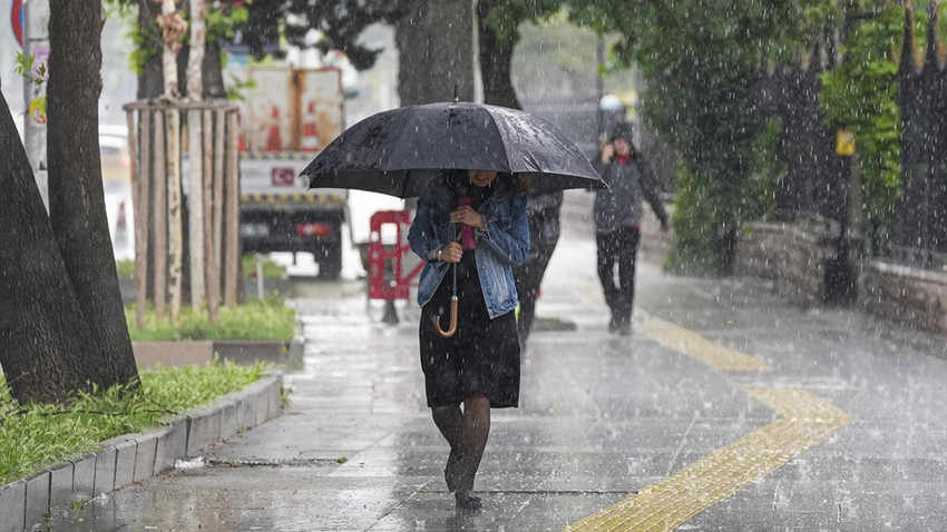 Meteoroloji il il uyardı: Kuvvetli yağışlara dikkat