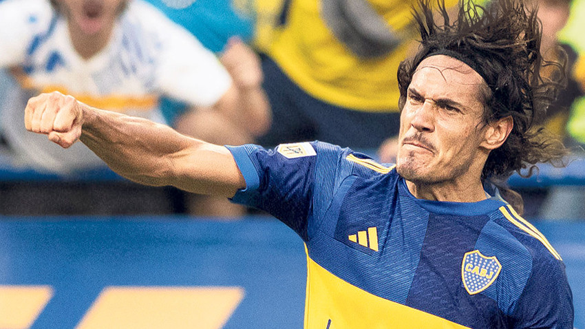 Boca Juniors’ın yıldızı Edinson Cavani