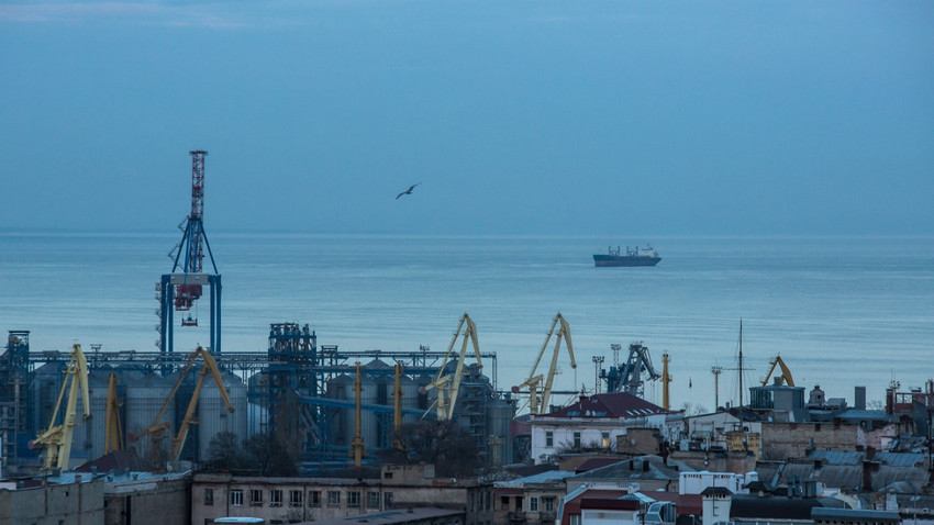 Ukrayna'daki Odesa Limanı / Fotoğraf: Oksana Parafeniuk/The New York Times