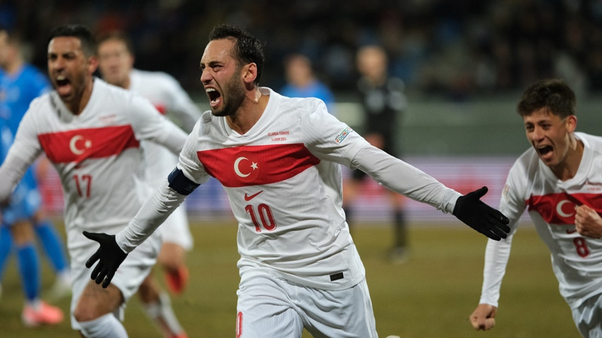 Türkiye İzlanda'yı kendi evinde 4-2 ile mağlup etti