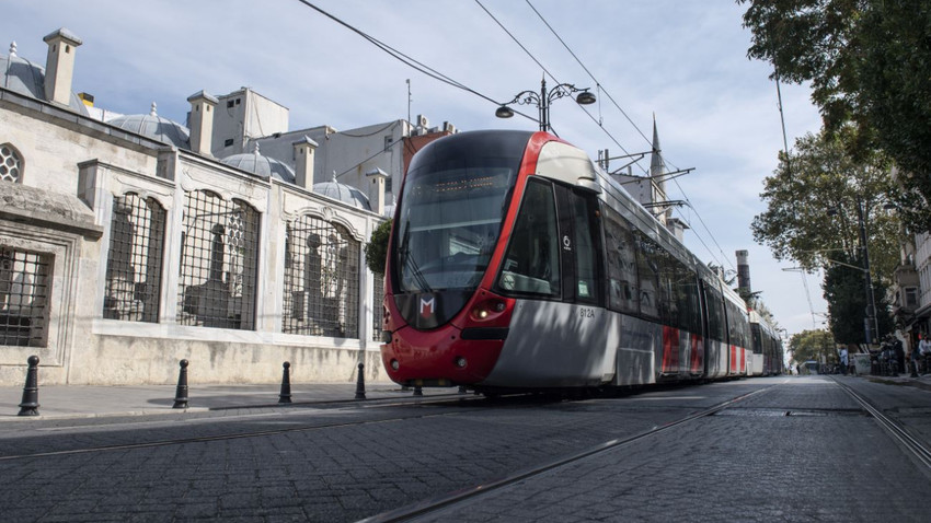 İstanbul'da yarın bazı tramvay duraklarında sefer yapılamayacak