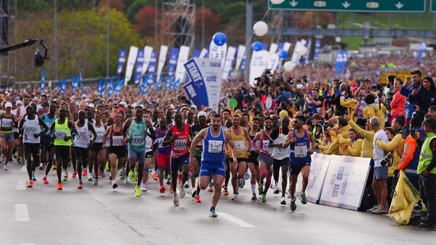 4 bin 156 kişi bitiş çizgisini gördü, İstanbul Maratonu'nda tüm zamanların rekoru kırıldı