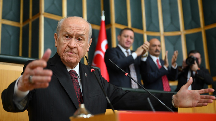 MHP lideri Bahçeli: Sözümün arkasındayım, teröristbaşı gelip terörün bittiğini açıklasın