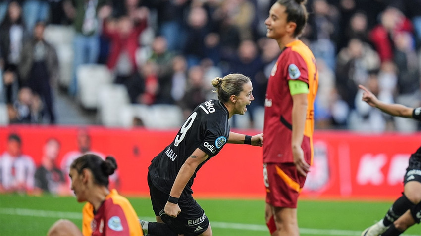 Kadın futbolunda derbiyi Beşiktaş kazandı