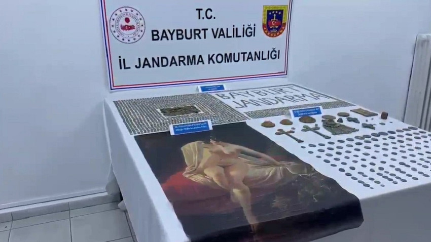 Bayburt Valiliği: Picasso'ya ait olduğu iddia edilen tablo ele geçirildi