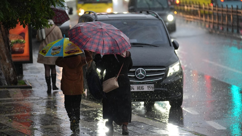 Meteoroloji uyardı: Kuvvetli yağışlara ve rüzgara dikkat