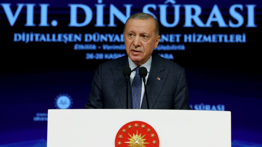 Cumhurbaşkanı Erdoğan: Dijital hareket yapay din oluşturma gayreti içindedir