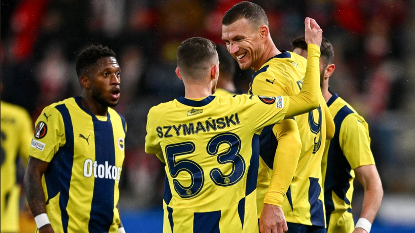 Fenerbahçe Çekya ekibi Slavia Prag'ı 2-1 mağlup etti