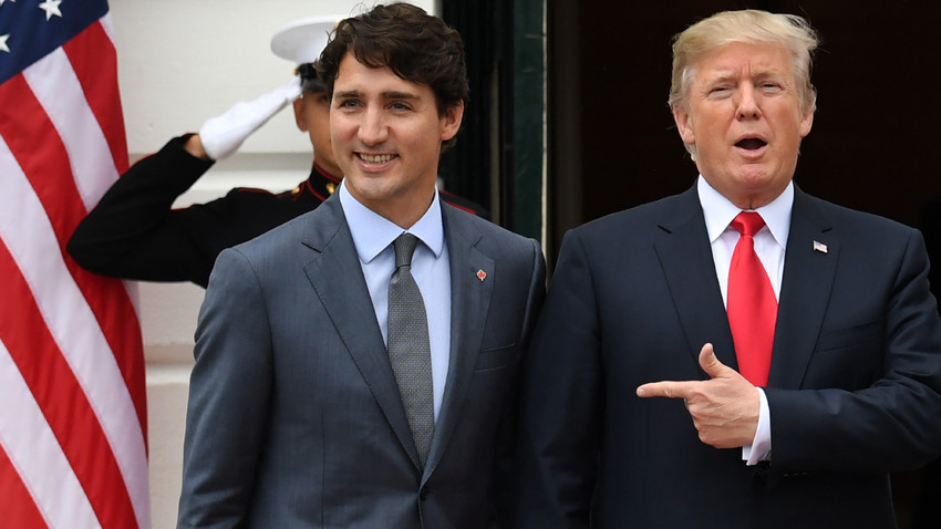 Trump Kanada Başbakanı Trudeau'ya tekrar vali şeklinde hitap etti