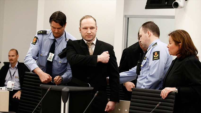 77 kişiyi öldürmüştü: Breivik'in şartlı tahliye talebi ikinci kez reddedildi