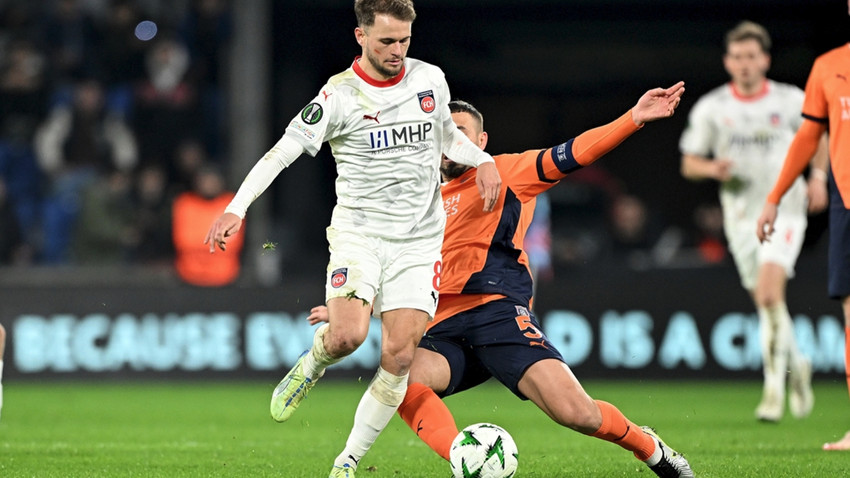 UEFA Konferans Ligi'nde RAMS Başakşehir Alman ekibi Heidenheim'ı 3-1 yendi
