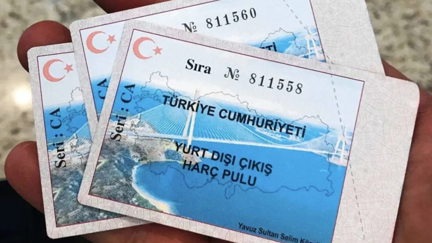 2025 yurt dışı çıkış harcı 710 lira oldu