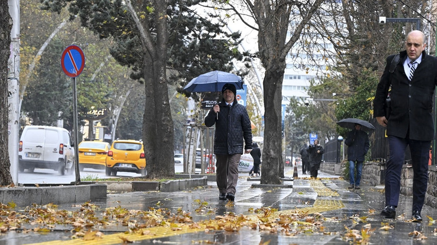 Meteoroloji 6 ili uyardı: Sıcaklık düşüyor, kuvvetli yağış ve rüzgara dikkat