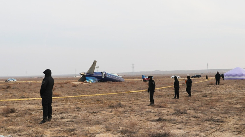 Kazakistan'dan düşen Azerbaycan uçağına ilişkin açıklama: Kara kutular Brezilya'ya gönderilecek