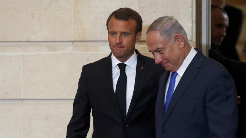 Macron-Netanyahu görüşmesinden İsrail firmalarına fuar vizesi çıktı