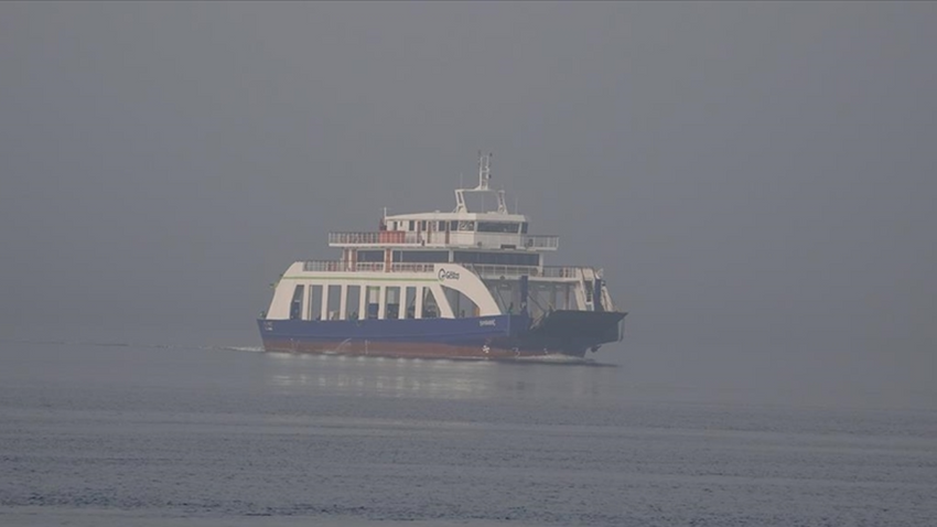 Bazı deniz otobüsü ile feribot seferleri iptal