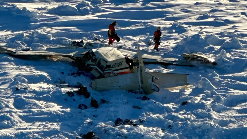 Alaska'da kaybolan uçakta kurtulan olmadı