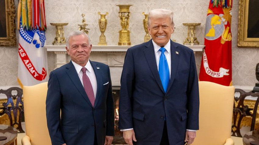 Trump'la görüşen Kral Abdullah'tan Gazze paylaşımı: Filistinlilerin yerinden edilmesine karşı kararlı duruşumu yineledim