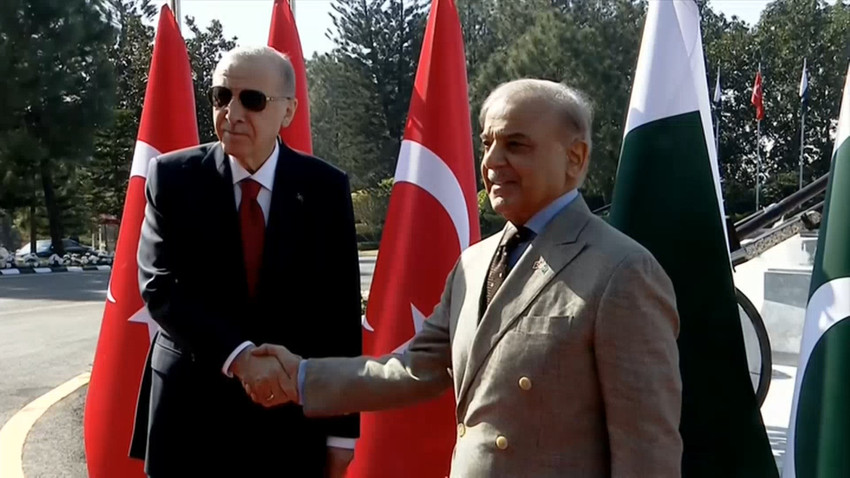 Erdoğan ve Şerif'ten ortak açıklama: 'Ticaret hacmimizi 5 milyar dolara çıkarmada hemfikiriz'