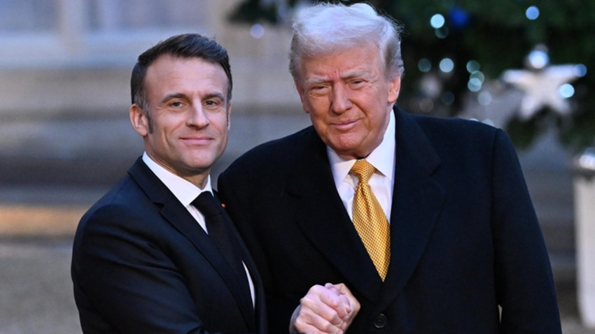 Fransa Cumhurbaşkanı Macron Trump'a seslendi: Putin'e karşı zayıf olamazsın