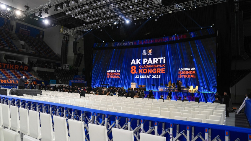 AK Parti'de kongre hazırlıkları tamamlandı