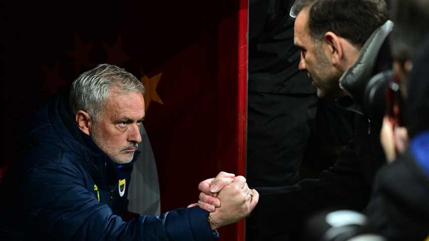 Derbi maçı sonrası Mourinho: Onlar beraberlik için mutlulardır biz değiliz