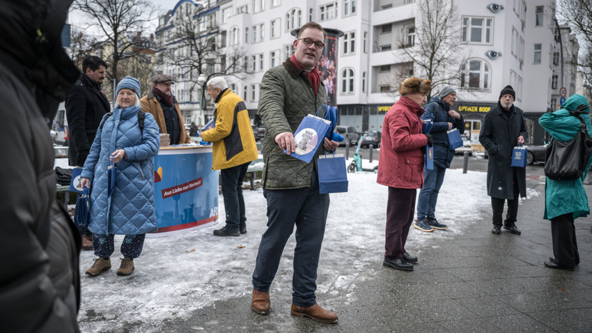 Almanya için Alternatif (AfD) partisi milletvekili adayı Martin Kohler (Sergey Ponomarev/The New York Times)