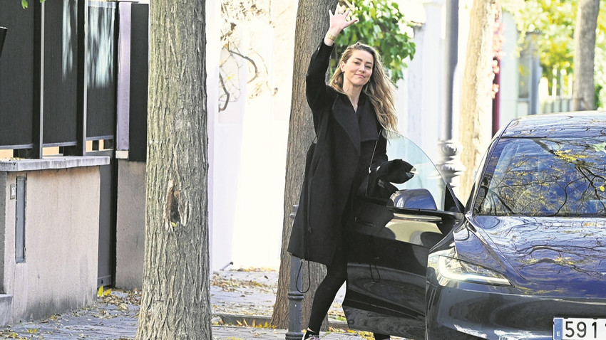 Madrid’ Amerikalı aktris Amber Heard de Madrid’de yaşıyor. (Fotoğraf: Getty Images)
