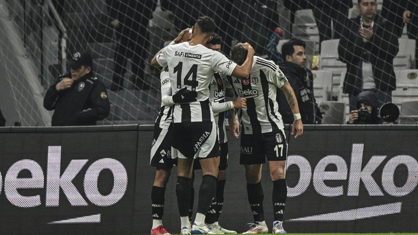 Beşiktaş sahasında Kayserispor'u 2 golle geçti