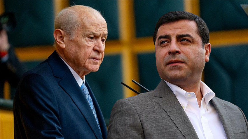 Bahçeli'den sürece desteğini açıklayan Demirtaş'a telefon