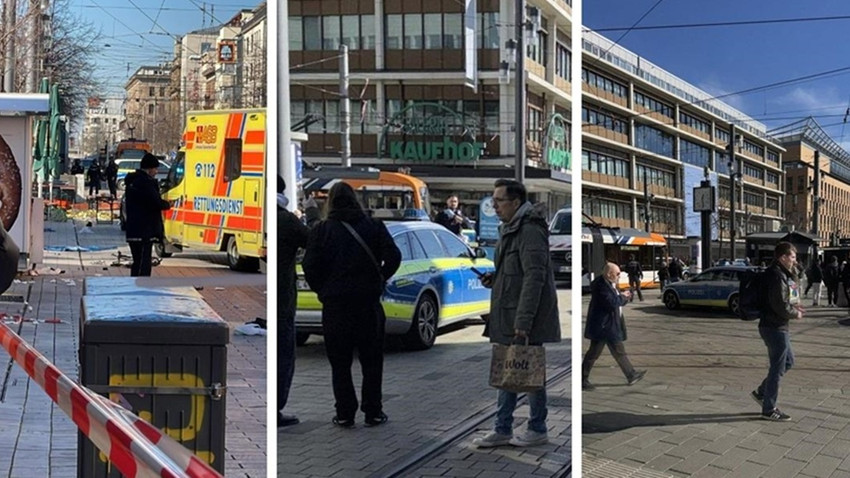 2 ölü, 3 ağır yaralı: Almanya'da bir araç kalabalığa daldı