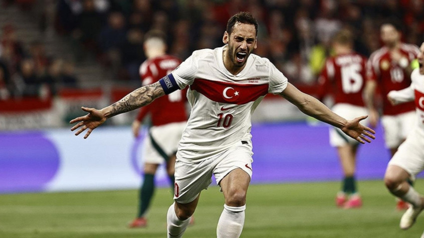 A Milli Takım Macaristan'ı üç golle geçti, UEFA Uluslar A Ligi'ne yükseldi