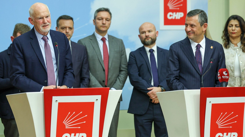 Sosyalist Enternasyonal Onursal Başkanı Papandreou: Ekrem'le gurur duyuyoruz, Türk halkıyla gurur duyuyoruz