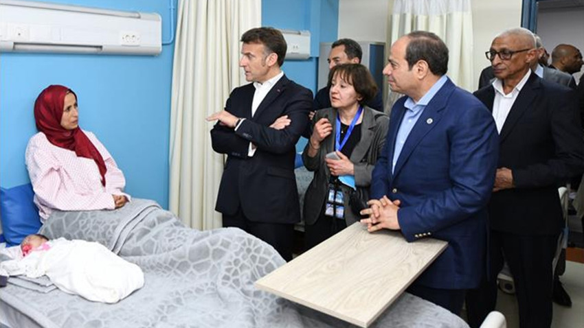Macron ve Sisi'den 'Gazze'de derhal ateşkes' çağrısı