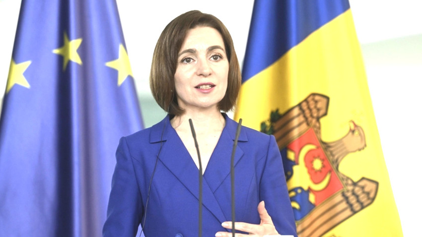 Moldova Cumhurbaşkanı Sandu: Rus askerlerinin Transdinyester'de bulunması yasa dışı