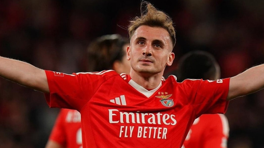 Kerem Aktürkoğlu'nun gol attığı maçta Benfica AVS'yi 6-0 mağlup etti