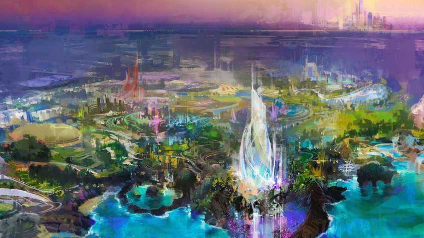 Disney yeni tema parkını bu görselle duyurdu