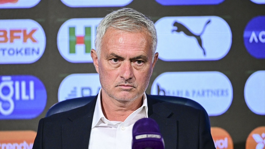 Mourinho'dan hakem yönetimine tepki: Bugünkü maçta bile her şeye karar verilmişti