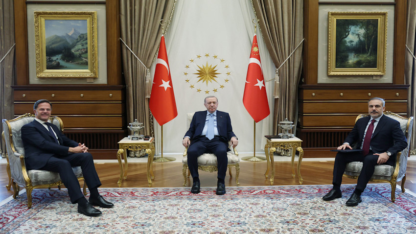 Erdoğan Rutte'yle görüştü: "Türkiye sağlam ve yetenekli bir müttefik"