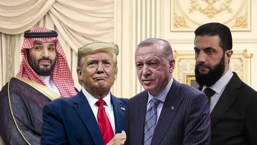 Arabistan'da sürpriz Suriye zirvesi: Erdoğan, Trump, Selman ve Şara