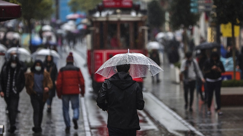 Marmara, Ege ve Karadeniz'de gök gürültülü sağanak uyarısı