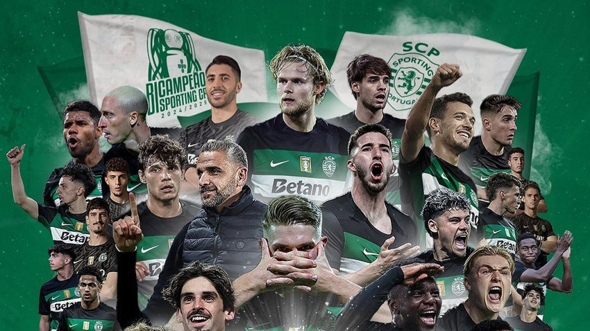 Düğüm son haftada çözüldü: Portekiz Premier Lig'de şampiyon Sporting Lizbon