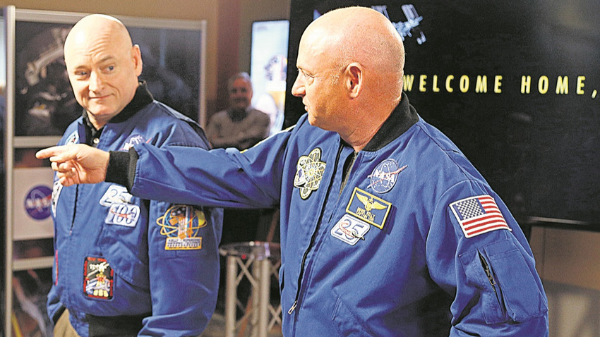 NASA’nın ikizler deneyine konu olan Kelly’ler. (Fotoğraf: Getty Images)
