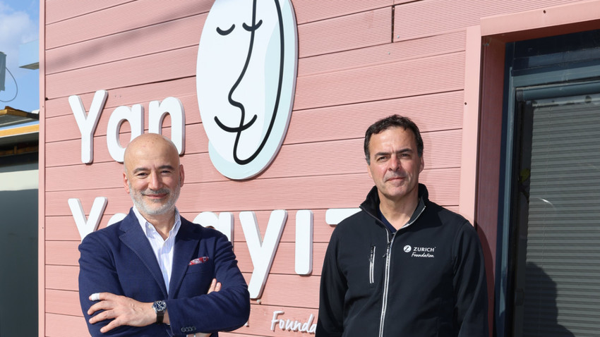 Zurich Sigorta Grubu Türkiye CEO’su Yılmaz Yıldız ile Z Zurich Vakfı Başkanı Gregory Renand, İhtiyaç Haritası ile yürüttükleri projenin etkilerini yerinde görmek üzere Hatay’daydı.