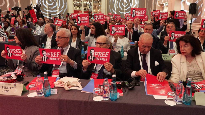 Sosyalist Enternasyonal'de 'İmamoğlu' polemiği | DEM Parti katılmadı