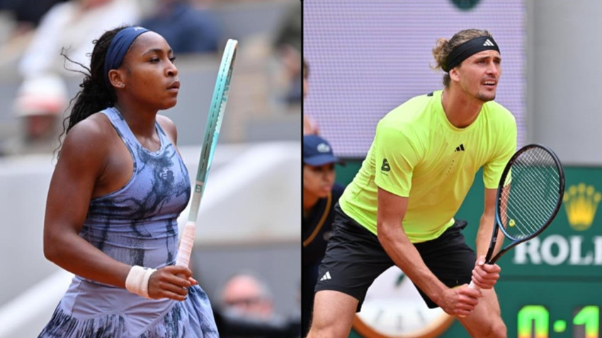 Fransa Açık'ta Gauff ve Zverev ikinci tura çıktı